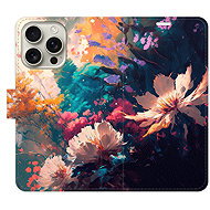 iSaprio Flip Case Spring Flowers for iPhone 16 Pro - Phone Case