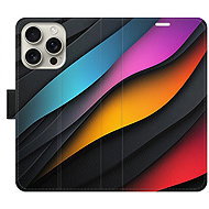 iSaprio Flip pouzdro Color Waves pro iPhone 16 Pro - Phone Case