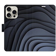 iSaprio Flip pouzdro Dark Waves pro iPhone 16 Pro - Phone Case