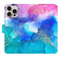 iSaprio Flip Case BluePink Paint for iPhone 16 Pro Max - Phone Case