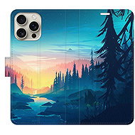 iSaprio Flip pouzdro Magical Landscape pro iPhone 16 Pro Max - Phone Case
