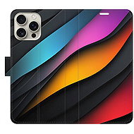 iSaprio Flip pouzdro Color Waves pro iPhone 16 Pro Max - Phone Case