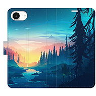 iSaprio Flip pouzdro Magical Landscape pro iPhone 16e - Phone Case