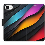 iSaprio Flip pouzdro Color Waves pro iPhone 16e - Phone Case