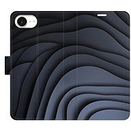 iSaprio Flip pouzdro Dark Waves pro iPhone 16e - Phone Case
