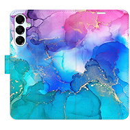iSaprio Flip pouzdro BluePink Paint pro Samsung Galaxy A16 5G - Phone Case