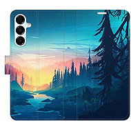 iSaprio Flip case Magical Landscape for Samsung Galaxy A16 5G - Phone Case