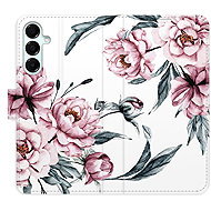 iSaprio Flip Case Pink Flowers for Samsung Galaxy A16 5G - Phone Case