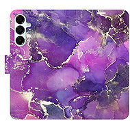 iSaprio Flip pouzdro Purple Marble pro Samsung Galaxy A16 5G - Phone Case