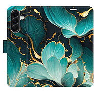 iSaprio Flip pouzdro Blue Flowers 02 pro Samsung Galaxy A26 - Phone Case
