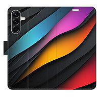 iSaprio Flip Case colour Waves for Samsung Galaxy A26 - Phone Case