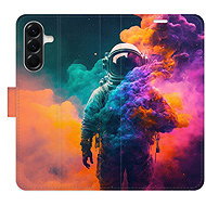 iSaprio Flip case Astronaut in Colours 02 for Samsung Galaxy A36 - Phone Case