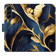 iSaprio Flip case GoldBlue for Samsung Galaxy A36 - Phone Case