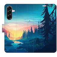 iSaprio Flip case Magical Landscape for Samsung Galaxy A36 - Phone Case