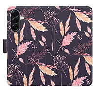 iSaprio Flip case Ornamental Flowers 02 for Samsung Galaxy A36 - Phone Case