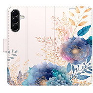 iSaprio Flip case Ornamental Flowers 03 for Samsung Galaxy A36 - Phone Case