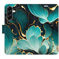 iSaprio Flip Case Blue Flowers 02 for Samsung Galaxy A56 - Phone Case