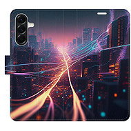 iSaprio Flip case Modern City for Samsung Galaxy A56 - Phone Case