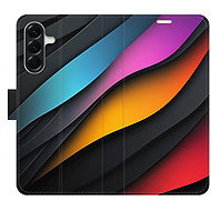 iSaprio Flip Case colour Waves for Samsung Galaxy A56 - Phone Case