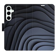 iSaprio Flip case Dark Waves for Samsung Galaxy S24 FE - Phone Case