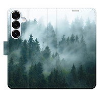 iSaprio Flip case Dark Forest for Samsung Galaxy S25 - Phone Case