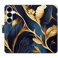 iSaprio Flip case GoldBlue for Samsung Galaxy S25 - Phone Case