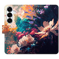 iSaprio Flip Case Spring Flowers for Samsung Galaxy S25 - Phone Case