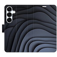 iSaprio Flip case Dark Waves for Samsung Galaxy S25 - Phone Case