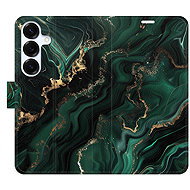 iSaprio Flip case Emerald 02 for Samsung Galaxy S25 - Phone Case