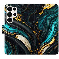 iSaprio Flip Case Dark Paint for Samsung Galaxy S25 Ultra - Phone Case