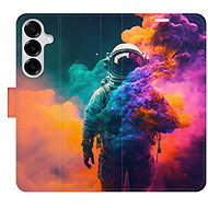 iSaprio Flip case Astronaut in Colours 02 for Samsung Galaxy S25+ - Phone Case