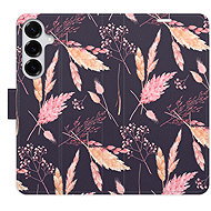 iSaprio Flip case Ornamental Flowers 02 for Samsung Galaxy S25+ - Phone Case
