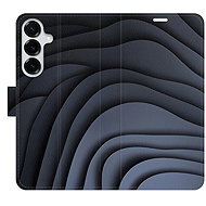 iSaprio Flip case Dark Waves for Samsung Galaxy S25+ - Phone Case