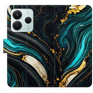 iSaprio Flip case Dark Paint for Xiaomi Redmi Note 14 5G - Phone Case