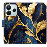 iSaprio Flip case GoldBlue for Xiaomi Redmi Note 14 5G - Phone Case