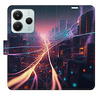 iSaprio Flip pouzdro Modern City pro Xiaomi Redmi Note 14 5G - Phone Case