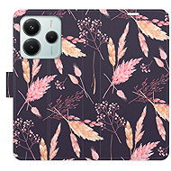 iSaprio Flip case Ornamental Flowers 02 for Xiaomi Redmi Note 14 5G - Phone Case