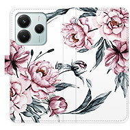 iSaprio Flip case Pink Flowers for Xiaomi Redmi Note 14 5G - Phone Case