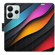 iSaprio Flip pouzdro Color Waves pro Xiaomi Redmi Note 14 5G - Phone Case