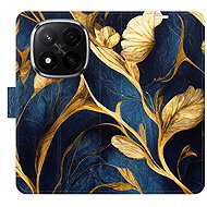 iSaprio Flip case GoldBlue for Xiaomi Redmi Note 14 Pro 5G/14 Pro+ 5G - Phone Case