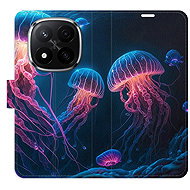 iSaprio Flip case Jellyfish for Xiaomi Redmi Note 14 Pro 5G/14 Pro+ 5G - Phone Case