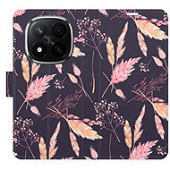 iSaprio Flip case Ornamental Flowers 02 for Xiaomi Redmi Note 14 Pro 5G/14 Pro+ 5G - Phone Case