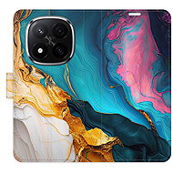 iSaprio Flip case Colourful Marble for Xiaomi Redmi Note 14 Pro 5G/14 Pro+ 5G - Phone Case