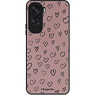 iSaprio Glossy case Heart Dark - Honor 90 Lite 5G - Phone Cover