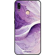 iSaprio Glossy Case Purple Paint 10 - Huawei P20 Lite - Phone Cover
