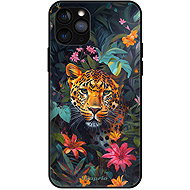 iSaprio Glossy Flower Jaguar Case - iPhone 11 Pro - Phone Cover