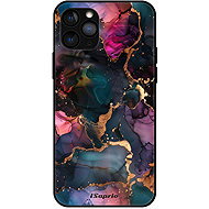 iSaprio Glossy Dark Marble Case 10 - iPhone 11 Pro - Phone Cover