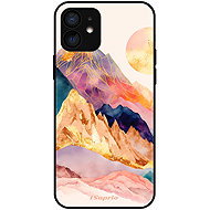 iSaprio Lesklé pouzdro Abstract Mountains - iPhone 12 - Phone Cover