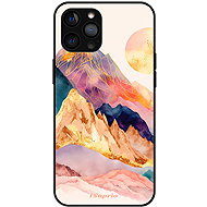 iSaprio Lesklé pouzdro Abstract Mountains - iPhone 12 Pro - Phone Cover