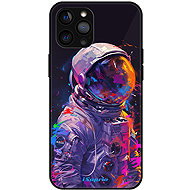 iSaprio Glossy Neon Astronaut Case - iPhone 12 Pro - Phone Cover